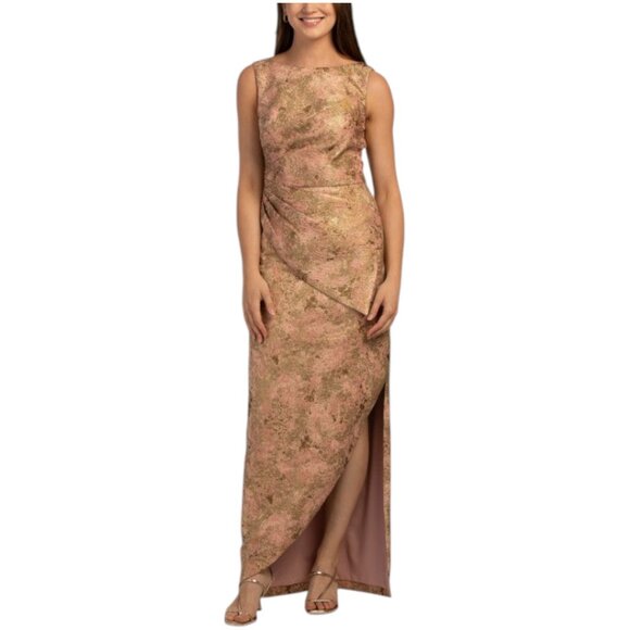KAY UNGER Felix Sleeveless Column Gown - Picture 1 of 3